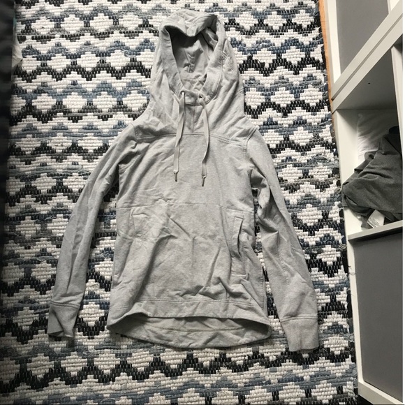 lululemon athletica Tops - Lululemon Pullover Hoodie, Stretch Cotton, Sz 2 lululemon athletica Tops - Lululemon Pullover Hoodie, Stretch Cotton, Sz 2